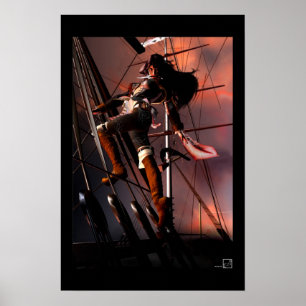 Affiche Mers orageuses