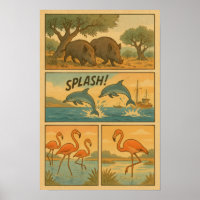 Merveilles de la faune côtière