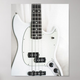 Affiche Merveilleuse basse guitare
