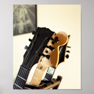 Affiche Merveilleuse basse guitare