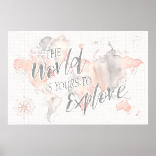 Affiche Merveilleux Monde I