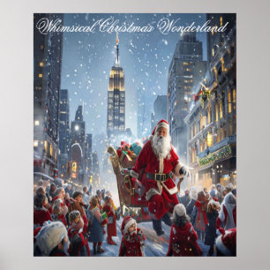 Affiche Merveilleux pays de Noël