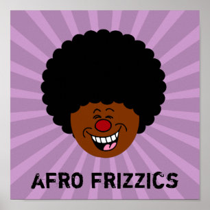 Affiche Mes cheveux défient la loi de la gravité et de