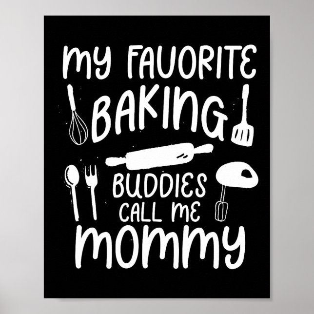 Affiche Mes copains de boulangerie préférés Appelez-moi Ma (Devant)