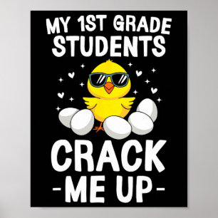 Affiche Mes élèves de 1re année me font craquer Chick de j