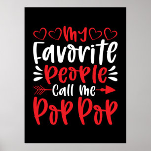 Affiche Mes gens favoris m'appellent Poppop