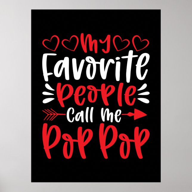 Affiche Mes gens favoris m'appellent Poppop (Devant)