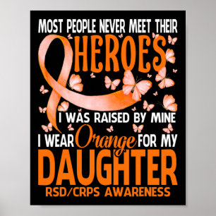 Affiche Mes Héros Je Porte Orange Pour Ma Fille Rsd Crans