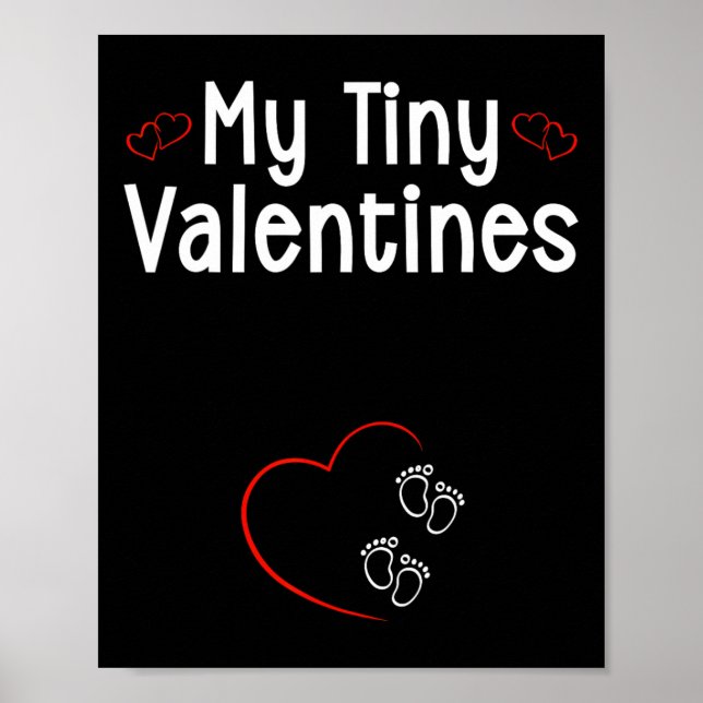 Affiche Mes minuscules Valentines Jumeaux By Kids Love (Devant)