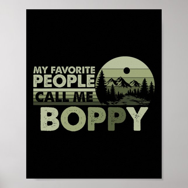 Affiche Mes personnes préférées m'appellent Boppy Forest M (Devant)