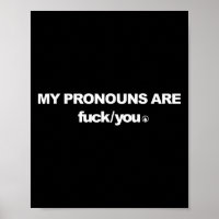 Mes Pronononounes Sont Pour Vous Amusant Sarcasme 