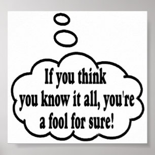 Affiche Mes Réflexions Exactement !