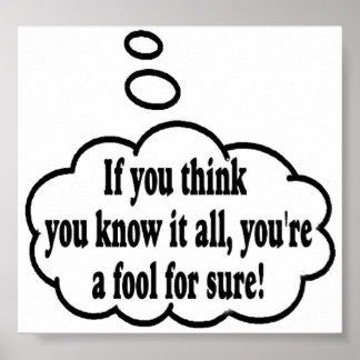 Affiche Mes Réflexions Exactement !