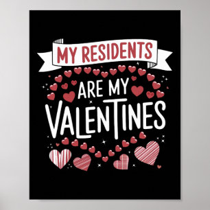 Affiche Mes résidents sont mon infirmière de la Saint-Vale