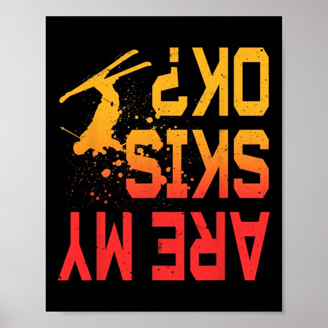 Affiche Mes skis sont-ils ok pour le ski de descente Sport (Devant)