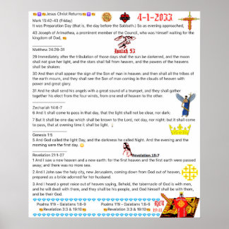 Affiche Message à l'église