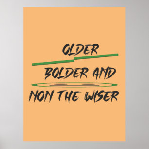 Affiche Message de plaisanterie sur les graphiques et les