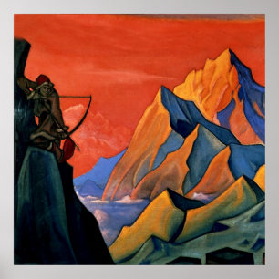Affiche "Message de Shambala" de Nicholas Roerich