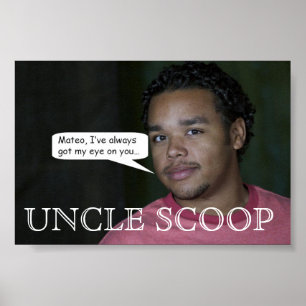 Affiche Message d'oncle Scoop's à Mateo