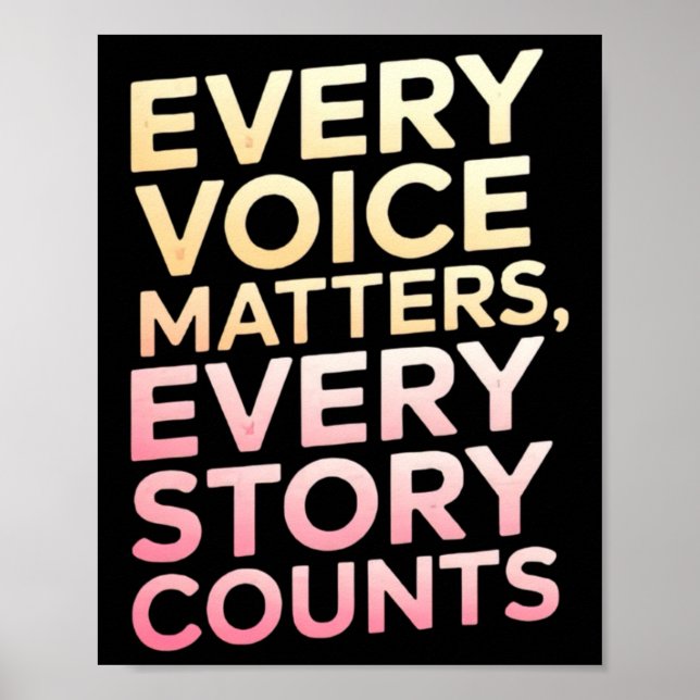 Affiche Message Inspirant Dans L'Autocollant Texte Gradien (Devant)