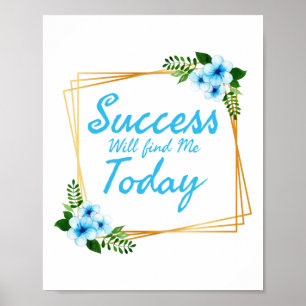 Affiche message positif pour l'autogestion