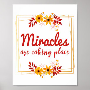 Affiche message positif pour le succès et l'amour personne