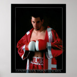 Affiche "Messieurs" Jimmy Holmes