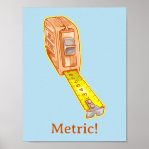 Affiche Mesure de bande système de mesure