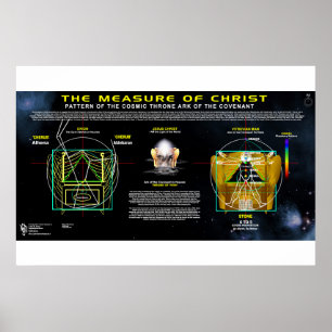 Affiche Mesure du Christ - arche de motif d'engagement