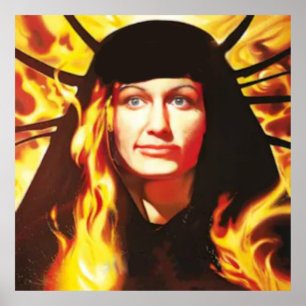 Affiche Métal lourd Kristi