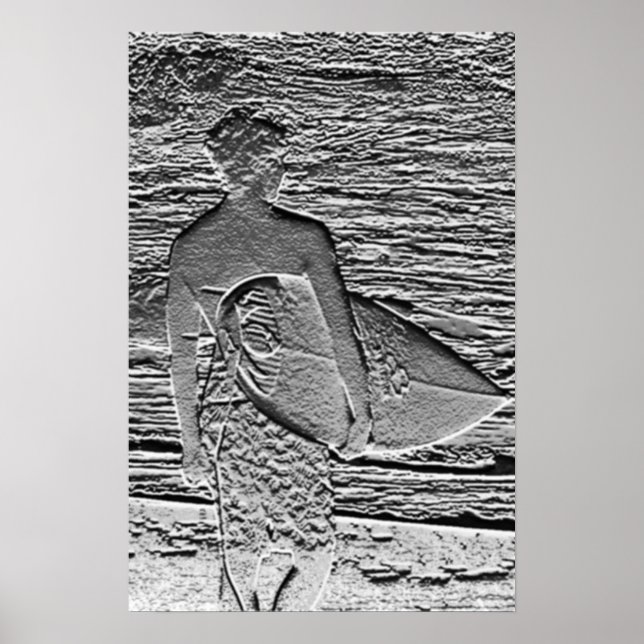 Affiche Métal surf (Devant)