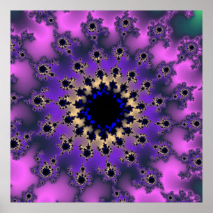 Affiche Metallic Purple Eye