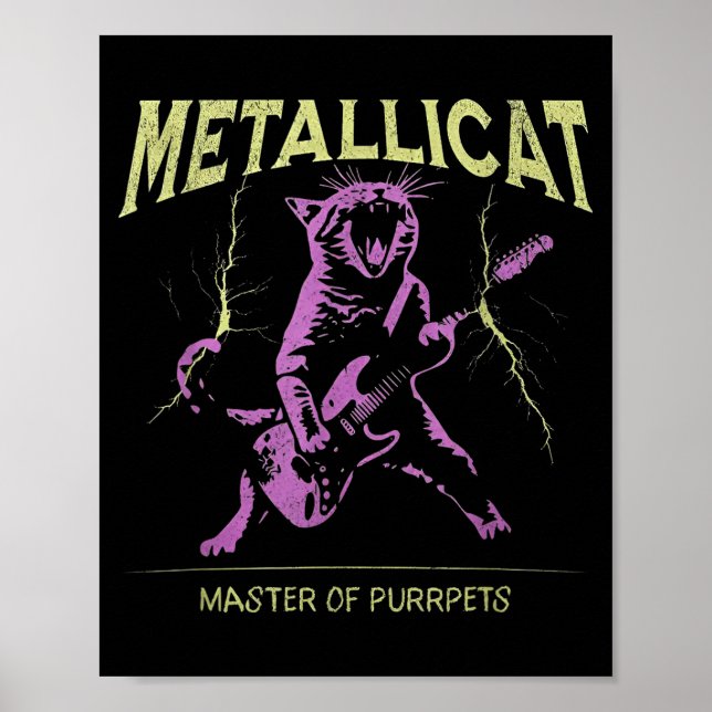 Affiche Metallicat Master Of Purrpets  (Devant)