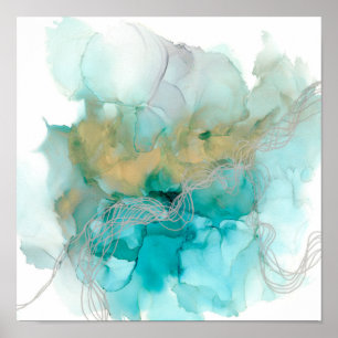 Affiche Métalliques tissées