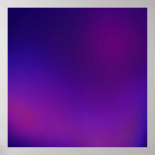 Affiche Métamorphose 1 Violet Bleu Élégance