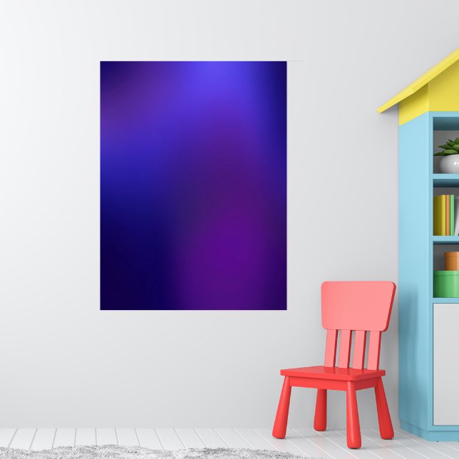 Affiche Métamorphose 2 Purple Blue Elegance (Pépinière 1)