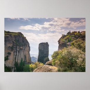 Affiche Meteora, Grèce