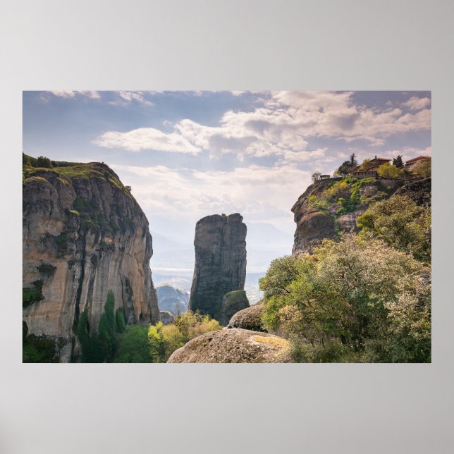 Affiche Meteora, Grèce (Devant)