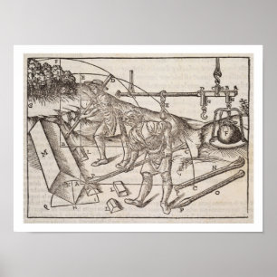 Affiche Méthodes de déplacer les blocs en pierre, de 'Di