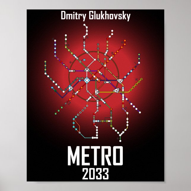 Affiche Métro 2033 (Devant)