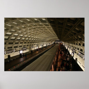 Affiche Métro à Washington, D.C.