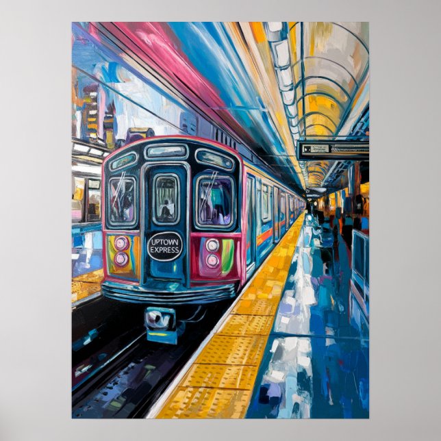Affiche Métro Express Uptown (Devant)