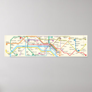 Affiche Métro Literario