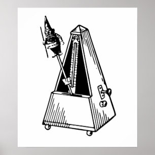 Affiche Métronome de musical de Metrognome