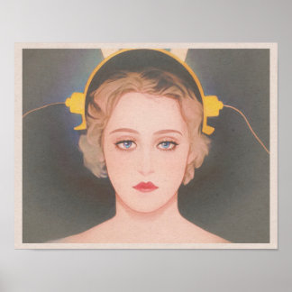 Affiche Metropolis (1927) - Maria and The Machine Art