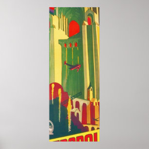 Affiche METROPOLIS Réalisé par Fritz Lang 1927 Hollywood S