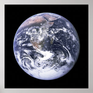 Affiche Mettez à la terre d'Apollo 17