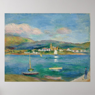 Affiche Mettez en communication de peche, depuis Hendaye