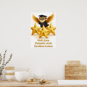 Affiche Mettez tout bien fait, travail fantastique, excell