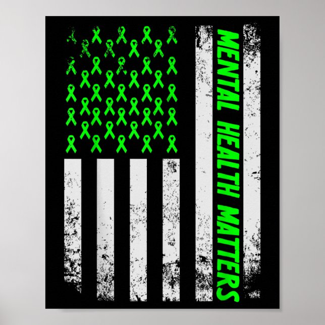 Affiche Mettre Fin À La Stigma Santé Mentale S Sensibilisa (Devant)